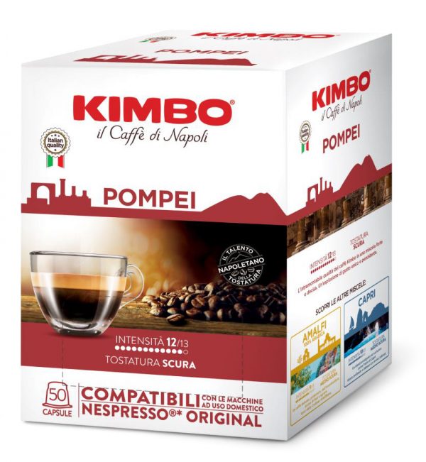 Kimbo Pompei Capsule 50 Nespresso