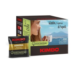 Kimbo Cialde compostabili Armonia Cialde in time